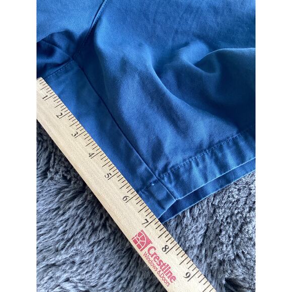 Barbour Men's Relaxed Fit Cotton Oxford Cloth Drawstring Chino Shorts Blue 2XL - Picture 13 of 13